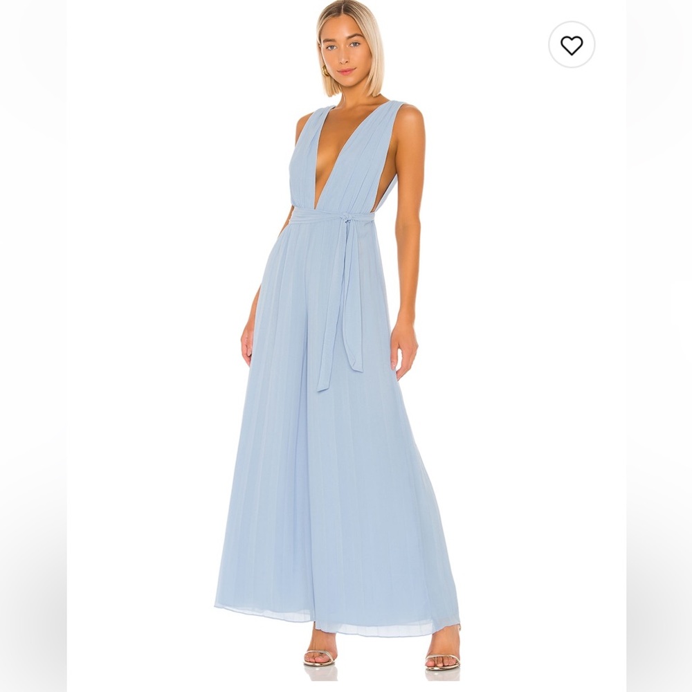 Never worn, light blue Angelina jumpsuit